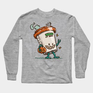 Pumpkin Spice Latte Bot Long Sleeve T-Shirt